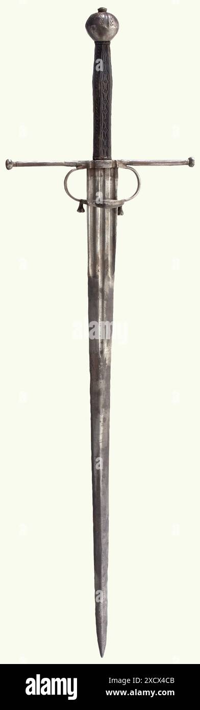 Armi, spade, spada, 16° secolo, LIBERATI DI PROPRIETÀ Foto Stock