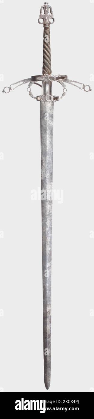 Armi, spade, spada, 16° secolo, LIBERATI DI PROPRIETÀ Foto Stock