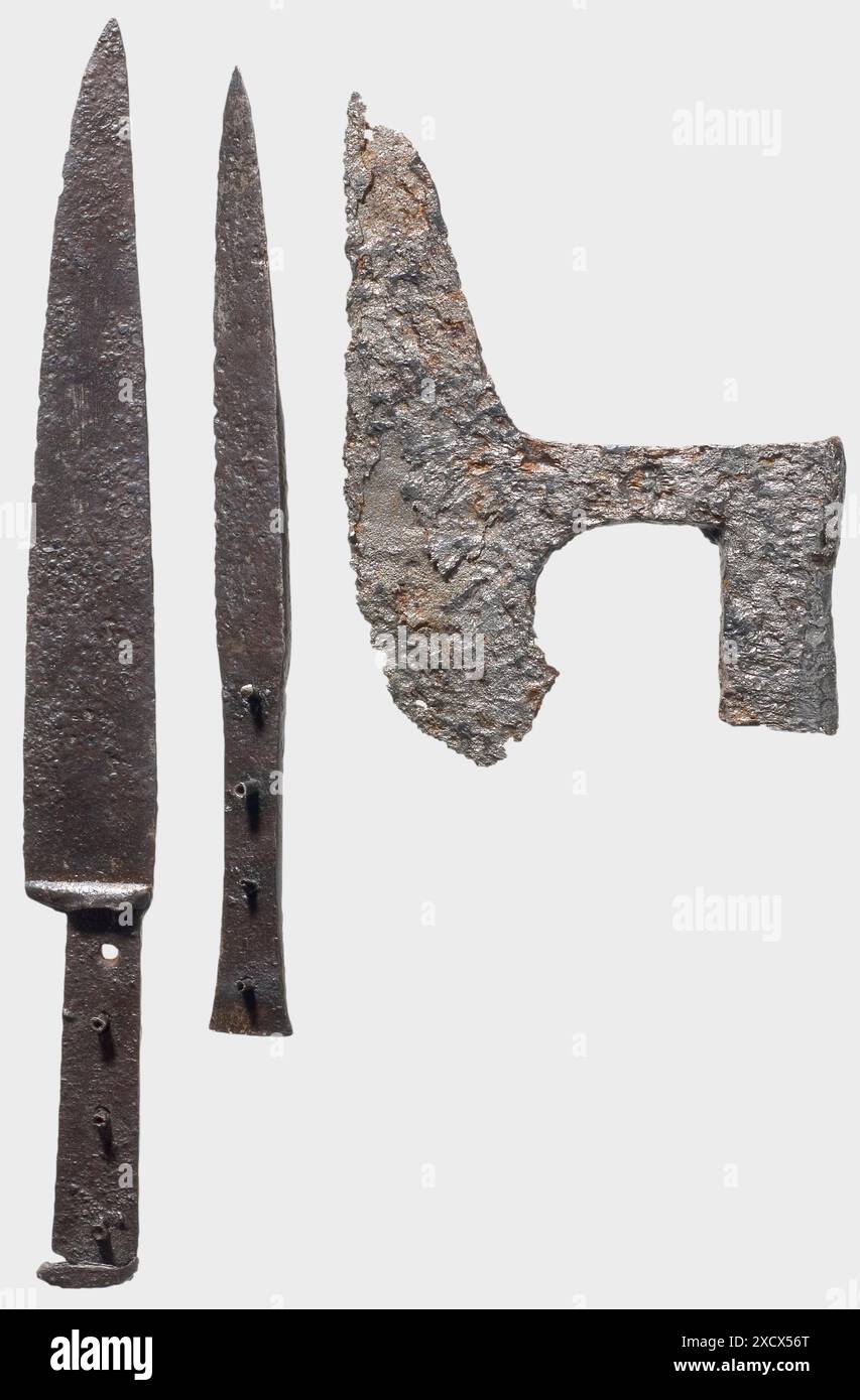 utensili, coltelli, coltello, xvi secolo, xvii secolo, PROPRIETÀ RILASCIATA Foto Stock