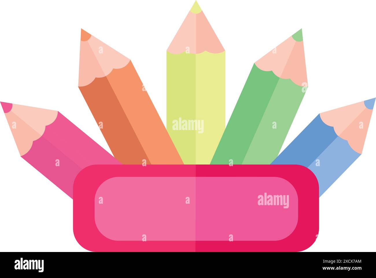 Un logo educativo per bambini vibrante e coinvolgente, progettato per rappresentare l'apprendimento e lo sviluppo per i bambini con un tema divertente ed educativo Illustrazione Vettoriale