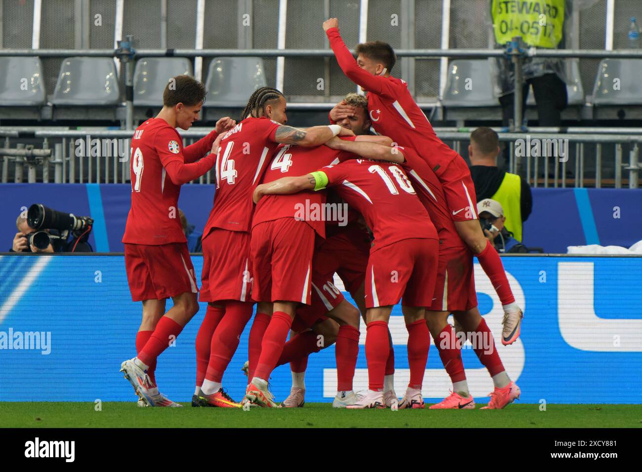 Dortmund, Germania. 18 giugno 2024. Turkiye vs Georgia, UEFA European Football Championship a Dortmund, Germania, 18 giugno 2024 credito: Agenzia fotografica indipendente/Alamy Live News Foto Stock