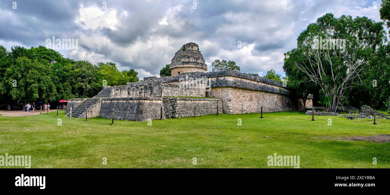 Antiche rovine di Chichen Itza, Yucatan, Messico Foto Stock
