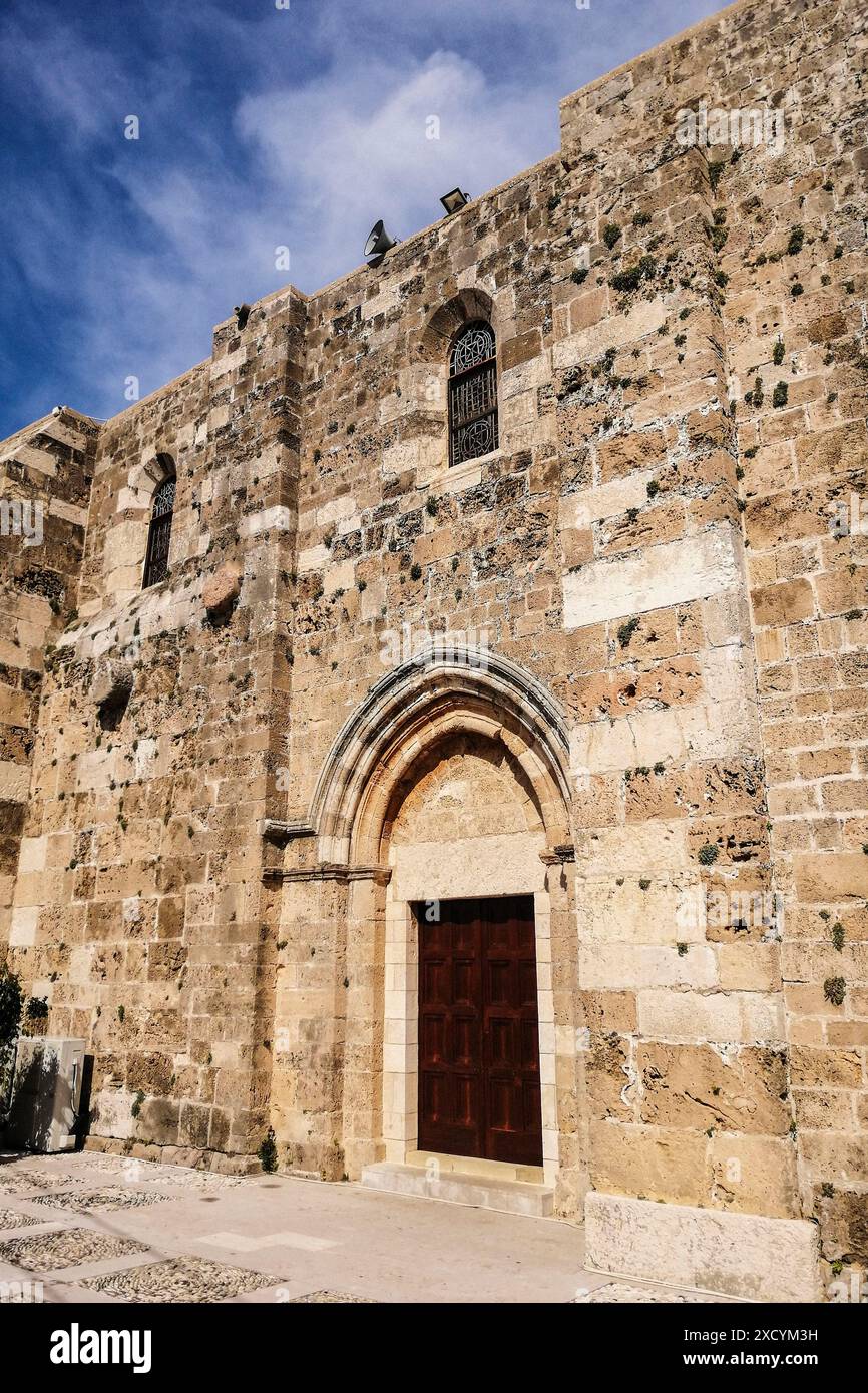 Libano, Jbeil, Byblos, St Cattedrale di Giovanni Foto Stock