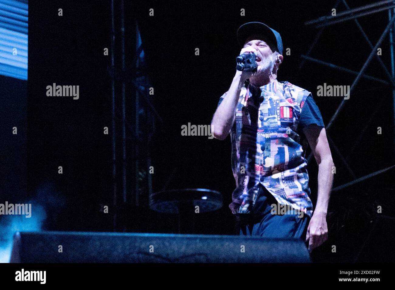 Concerto musicale - Subsonica - la bolla Tour 2024 Samuel Romano Subsonica Padova Sherwood Festival Italia Copyright: XEmmanuelexOlivi/TSCKx/xLiveMediax LPM 1409283 Foto Stock