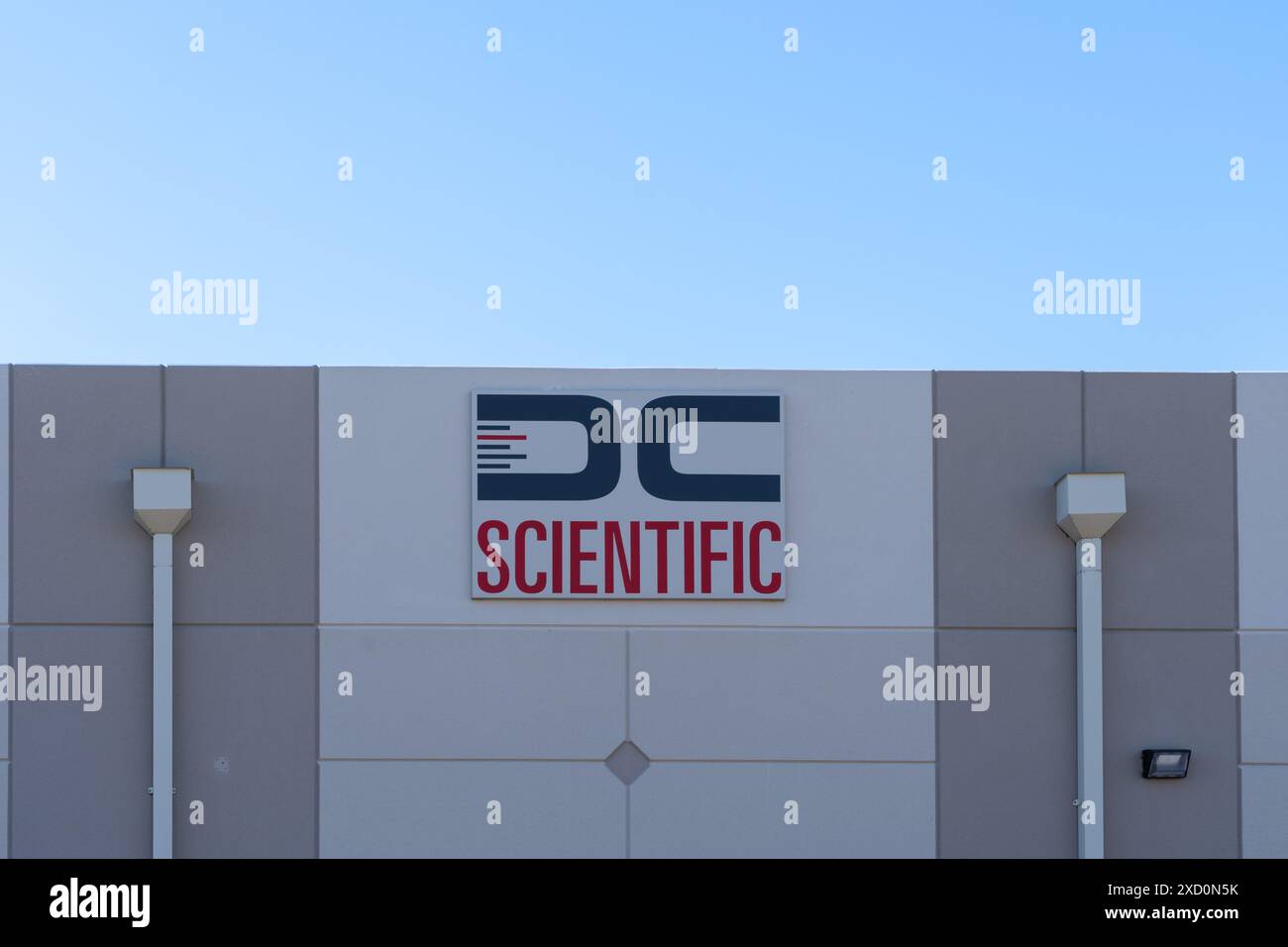 Houston, Texas, Stati Uniti - 13 marzo 2022: Sede della DC Scientific a Houston, Texas, Stati Uniti. Foto Stock