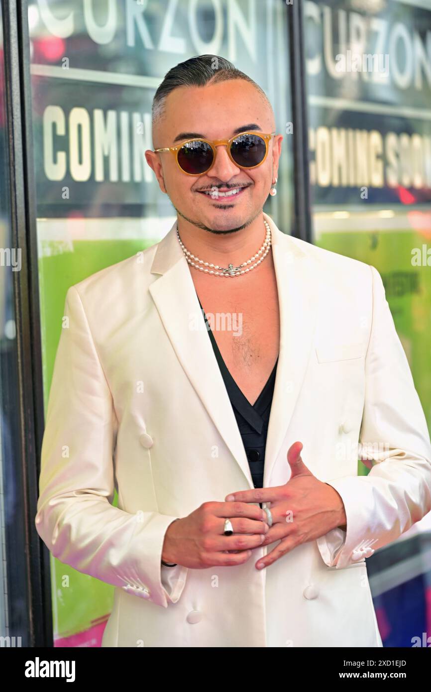 LONDRA, REGNO UNITO. 19 giugno 2024. David Martinez Flores partecipa al 32° Raindance Film Festival Opening Gala 2024 al Curzon Cinema Mayfair, Londra, Regno Unito. Credito: Vedi li/Picture Capital/Alamy Live News Foto Stock