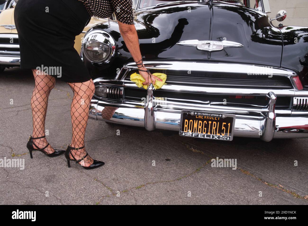 Zoot Suit Riots Memorial Cruise, Whittier, California, USA - crociera del 81° anniversario il 6/2/2024 Foto Stock