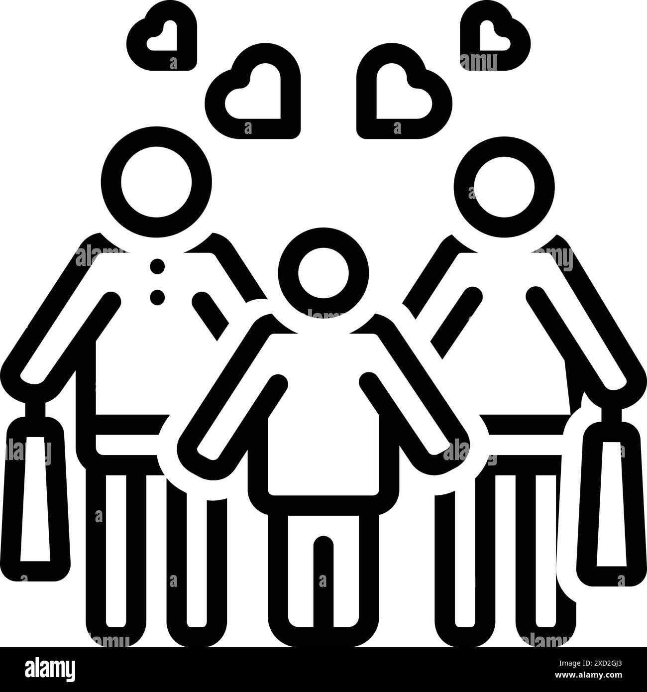 Icona per allegro, shopping Illustrazione Vettoriale