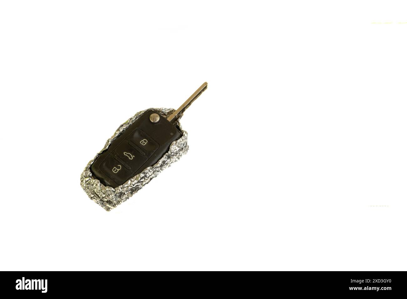 Come proteggere le chiavi dell'auto dal furto da parte di un ladro Foto Stock