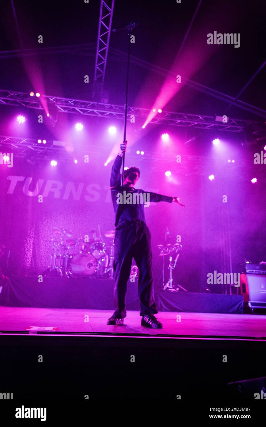 Tornello in concerto al Circolo Magnolia di Milano. Foto di Davide Merli Foto Stock