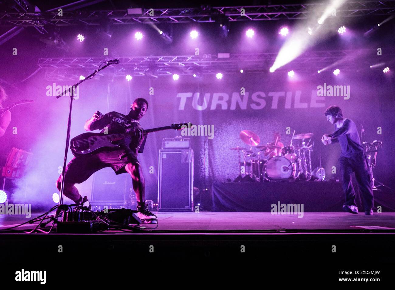 Tornello in concerto al Circolo Magnolia di Milano. Foto di Davide Merli Foto Stock