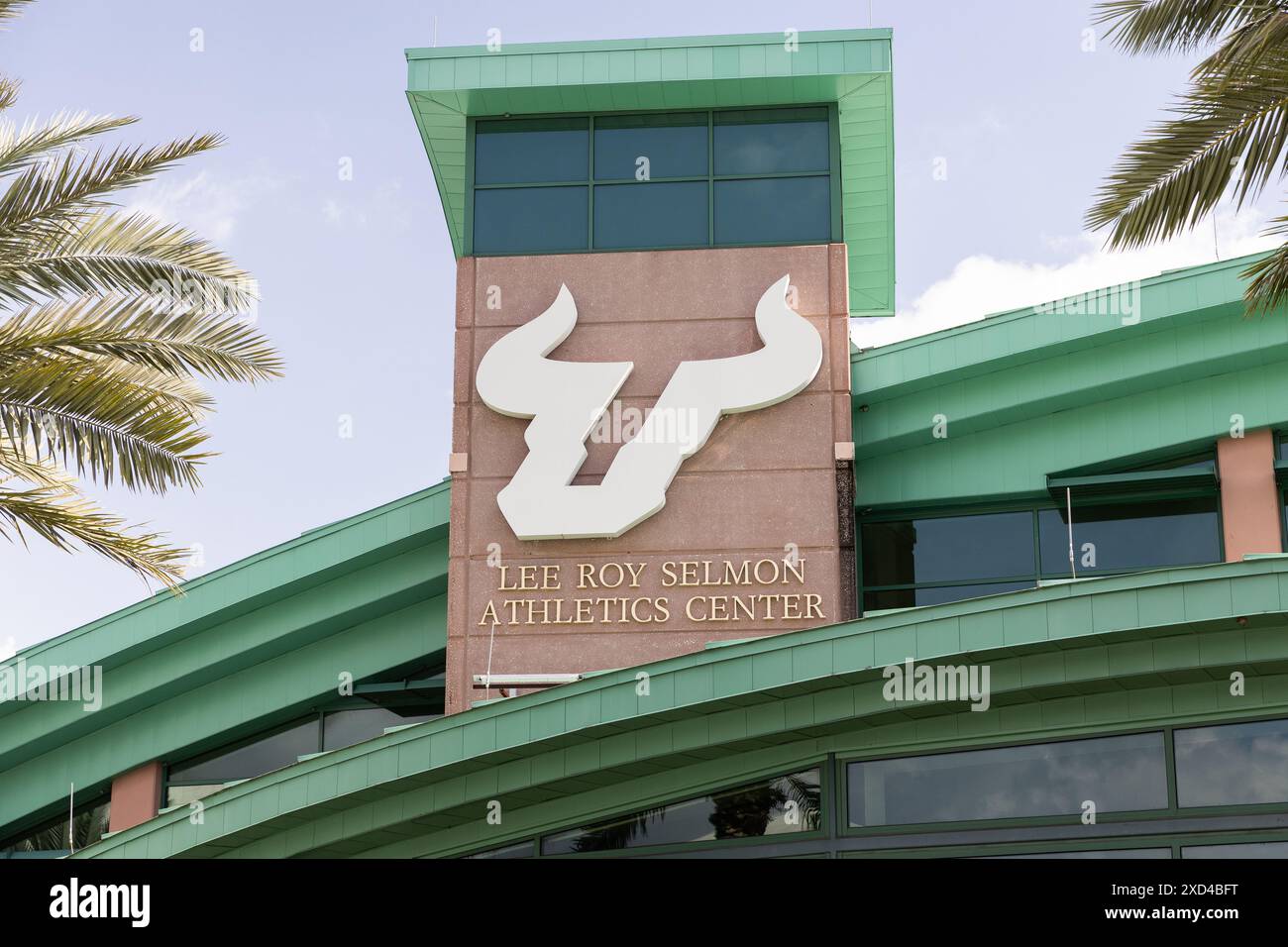 Il Lee Roy Selmon Athletics Center presso la University of South Florida è una struttura sportiva di 104.000 metri quadrati per la maggior parte delle squadre di atletica delle scuole. Foto Stock