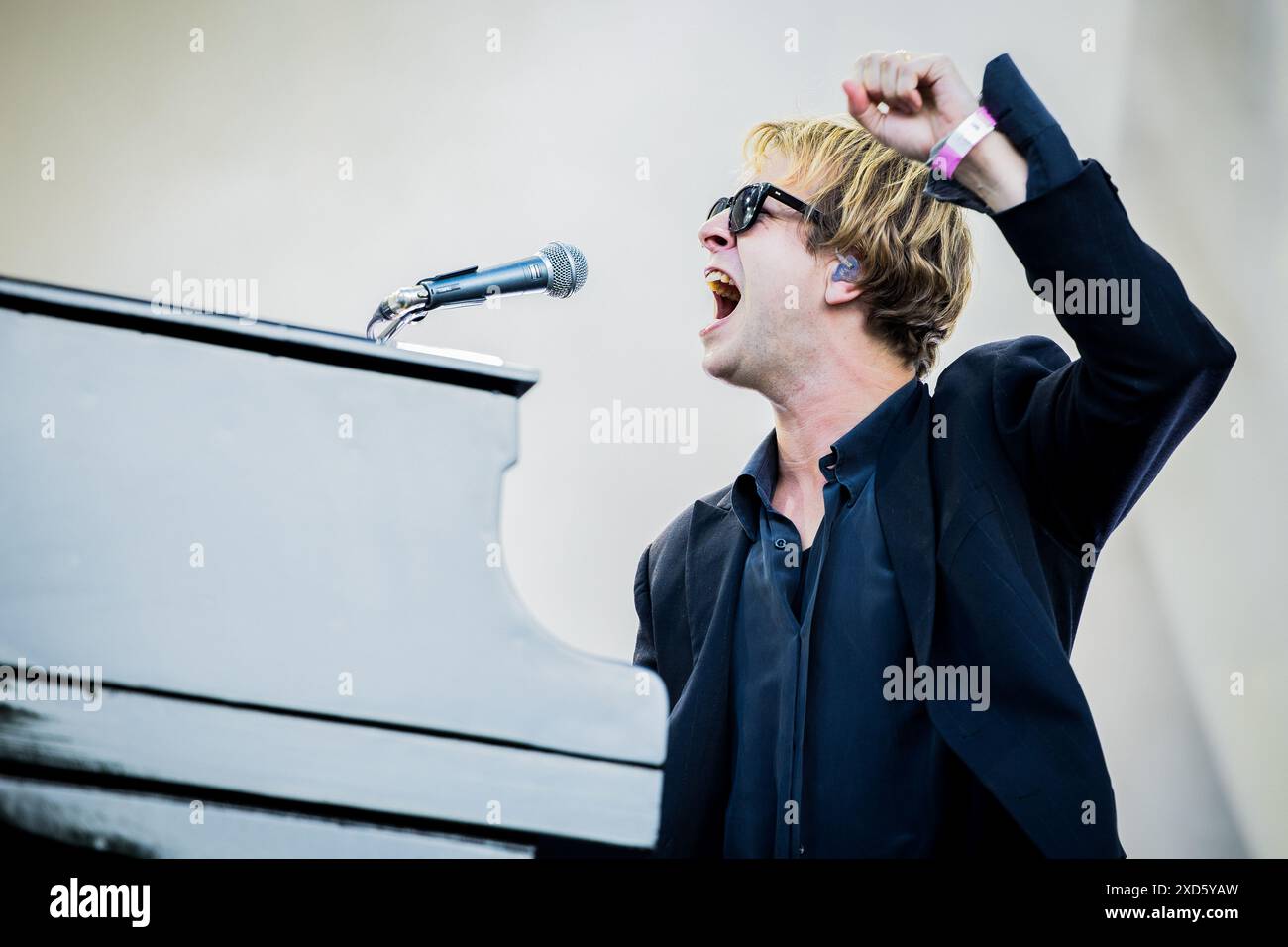 Tom Odell si esibisce a Oslo nel giugno 2024 Foto Stock