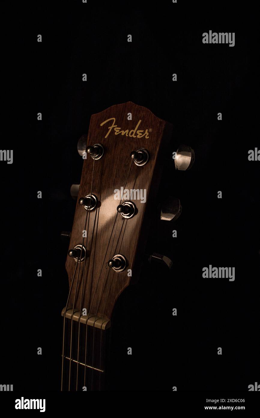 Chitarra parafango Foto Stock