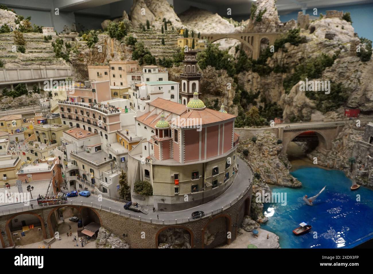 Miniatur Wunderland (miniature Wonderland) ad Amburgo, Germania, 5 giugno 2024. (Foto CTK/Ales Zapotocky) Foto Stock