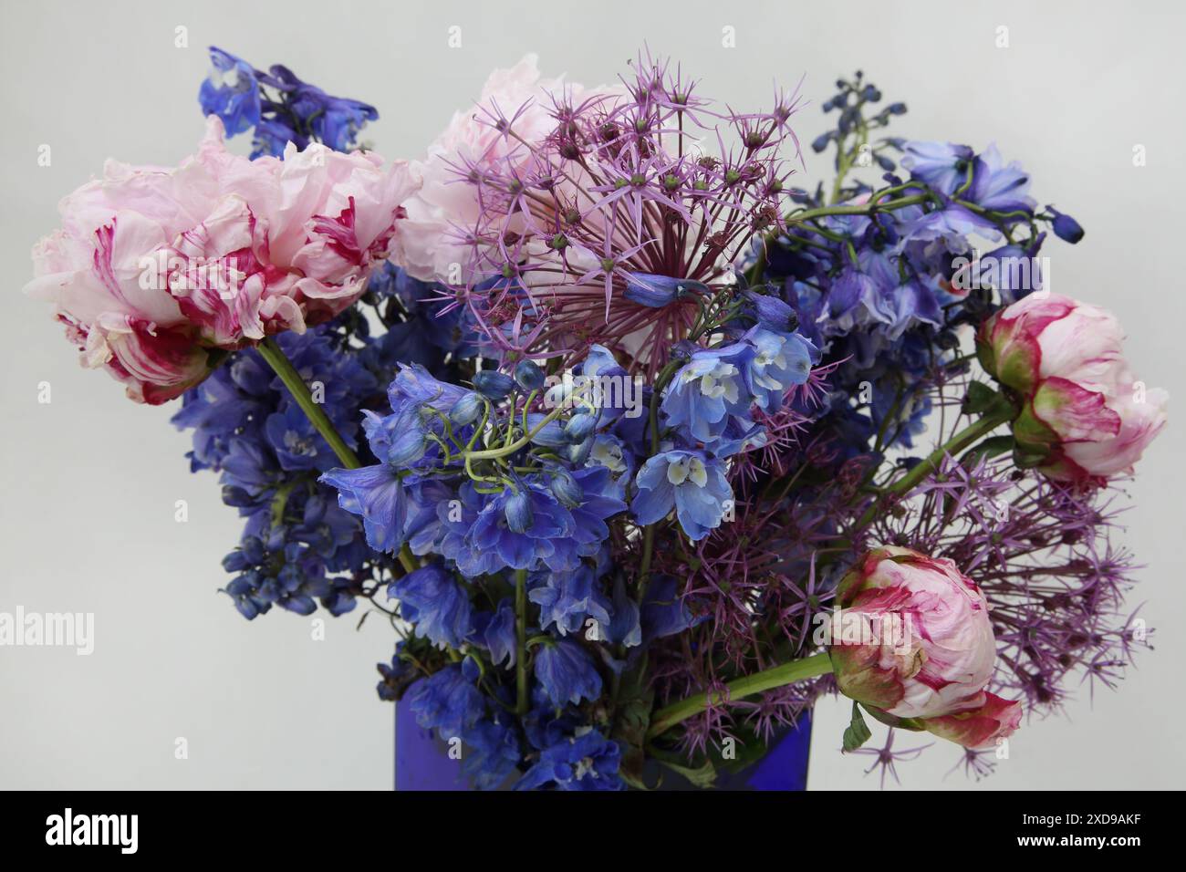 Primo piano di un bouquet di fiori Foto Stock
