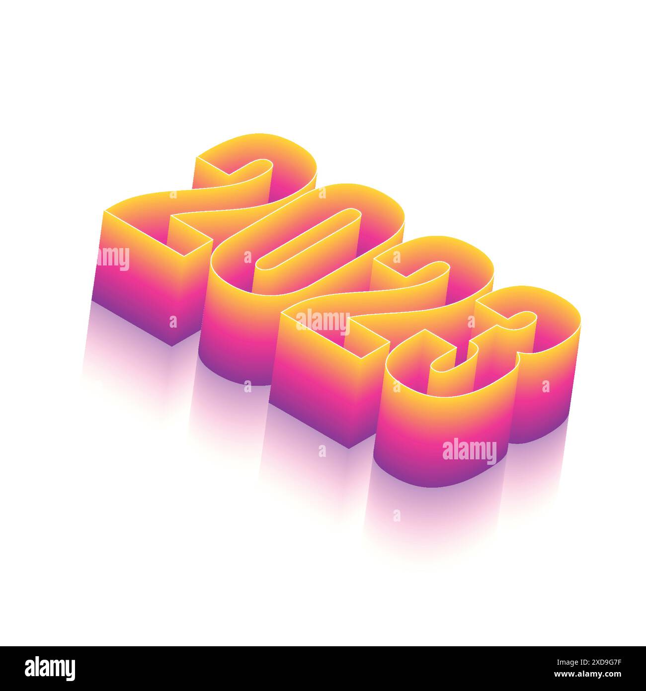 Effetto testo vettoriale modificabile Illustrazione Vettoriale