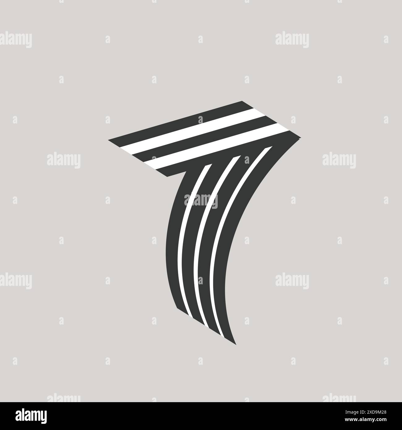 effetto testo vettoriale numeri matematici Illustrazione Vettoriale