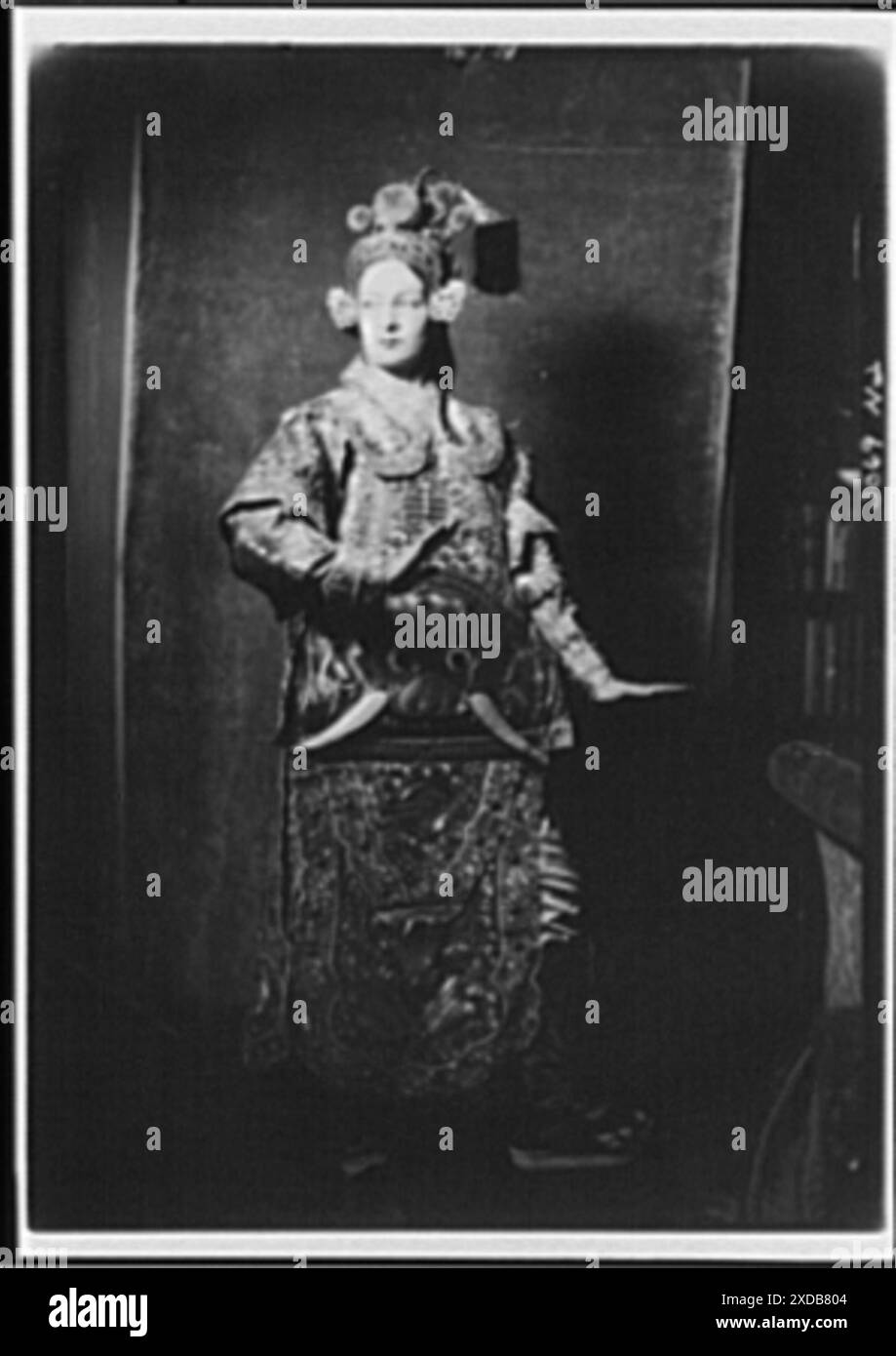 Isolato, Stella, signorina. Collezione fotografica Genthe. Foto Stock