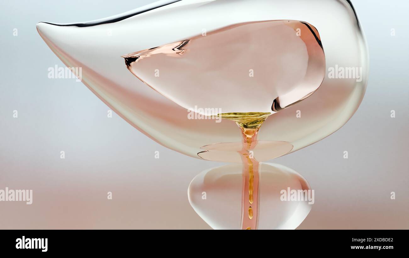 Sistema urinario o escretivo, dettagliata anatomia della vescica maschile e della ghiandola prostatica, urologia medica, riproduttiva genitale, Nefrologia, sezione trasversale di Pro Foto Stock