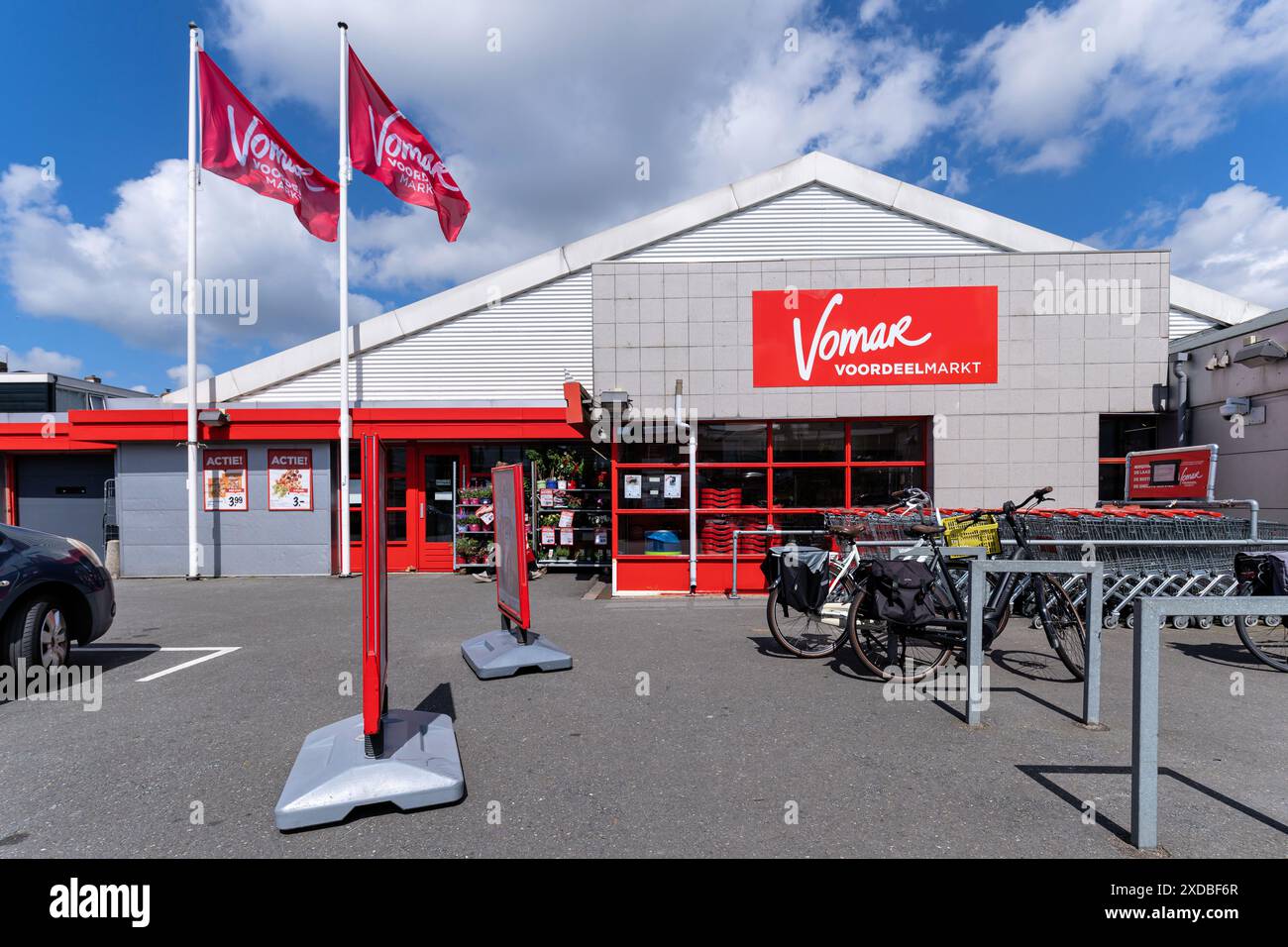Supermercato Vomar a Den Helder, Paesi Bassi Foto Stock