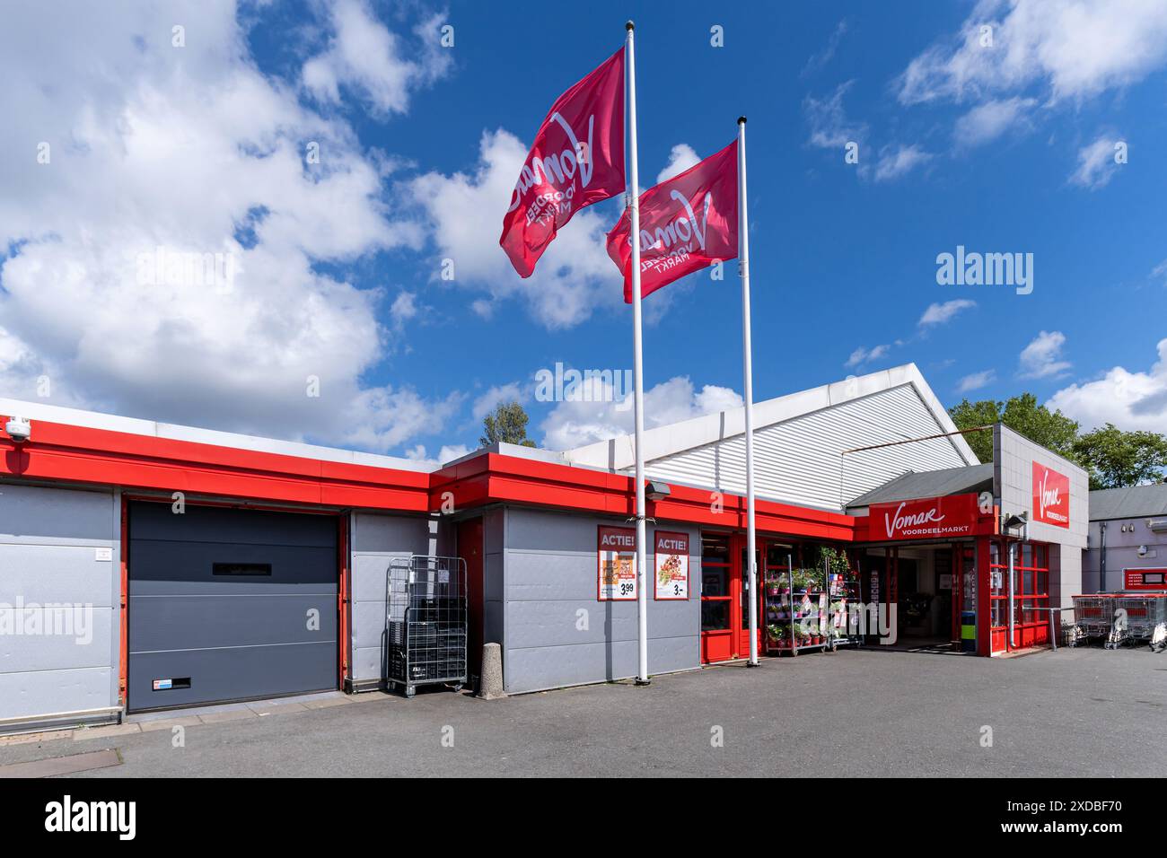 Supermercato Vomar a Den Helder, Paesi Bassi Foto Stock