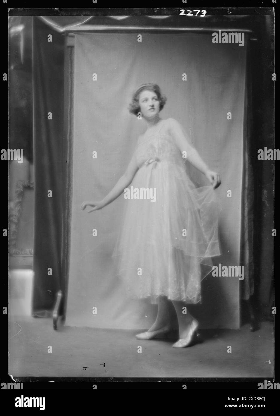 Gordon, Agnes, signorina, foto ritratto. Collezione fotografica Genthe. Foto Stock