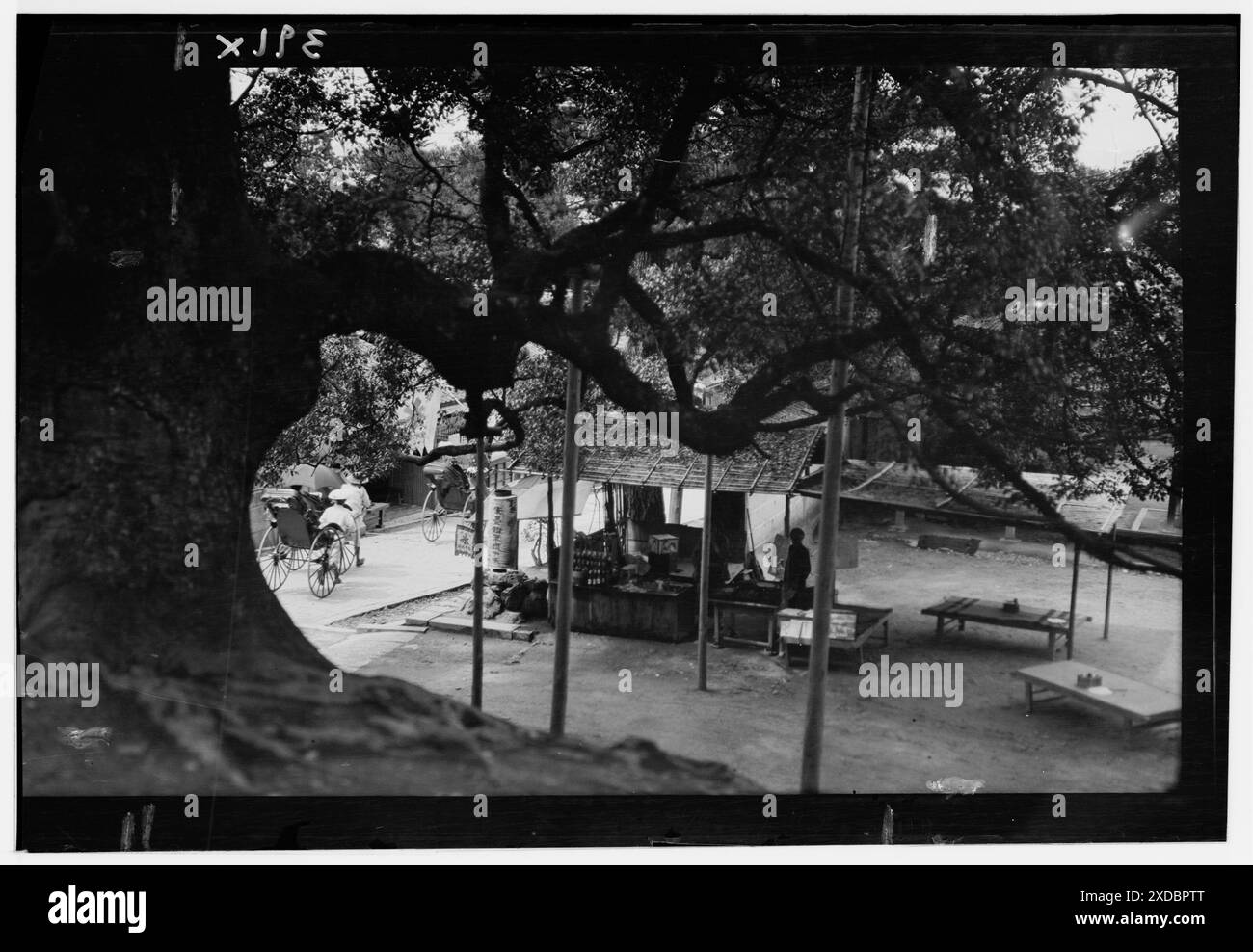 Vedute di viaggio del Giappone e della Corea. Collezione fotografica Genthe. Foto Stock