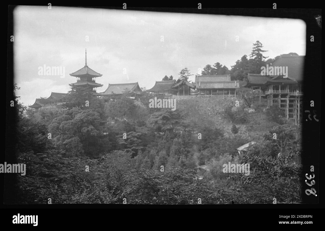 Vedute di viaggio del Giappone e della Corea. Collezione fotografica Genthe. Foto Stock