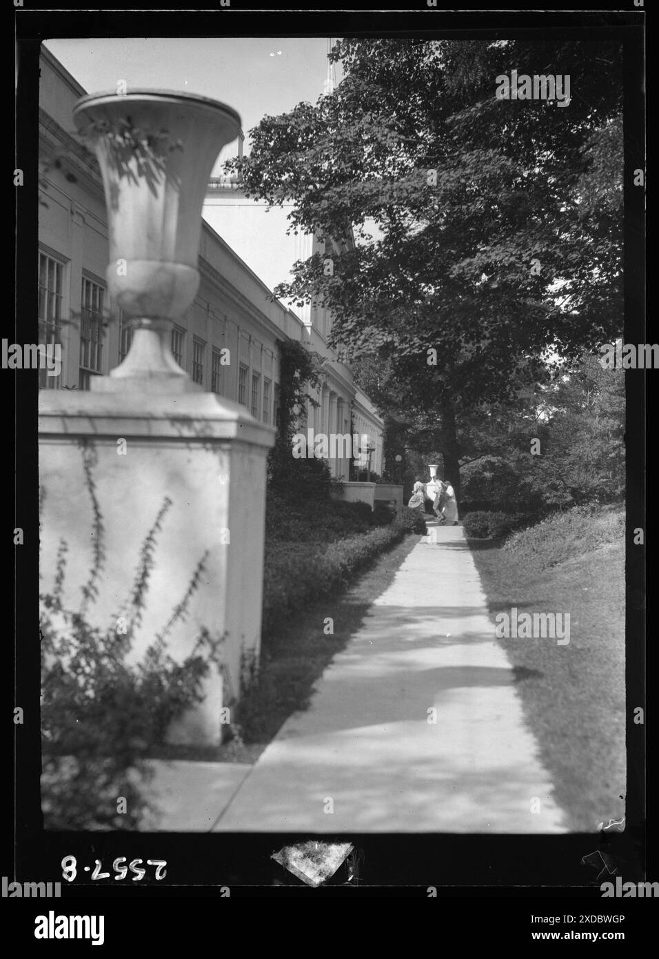 Vanderlip, Frank A., casa e scuola. Collezione fotografica Genthe. Foto Stock