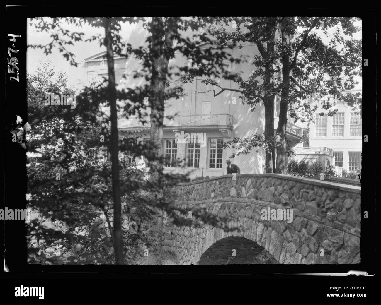 Vanderlip, Frank A., casa e scuola. Collezione fotografica Genthe. Foto Stock