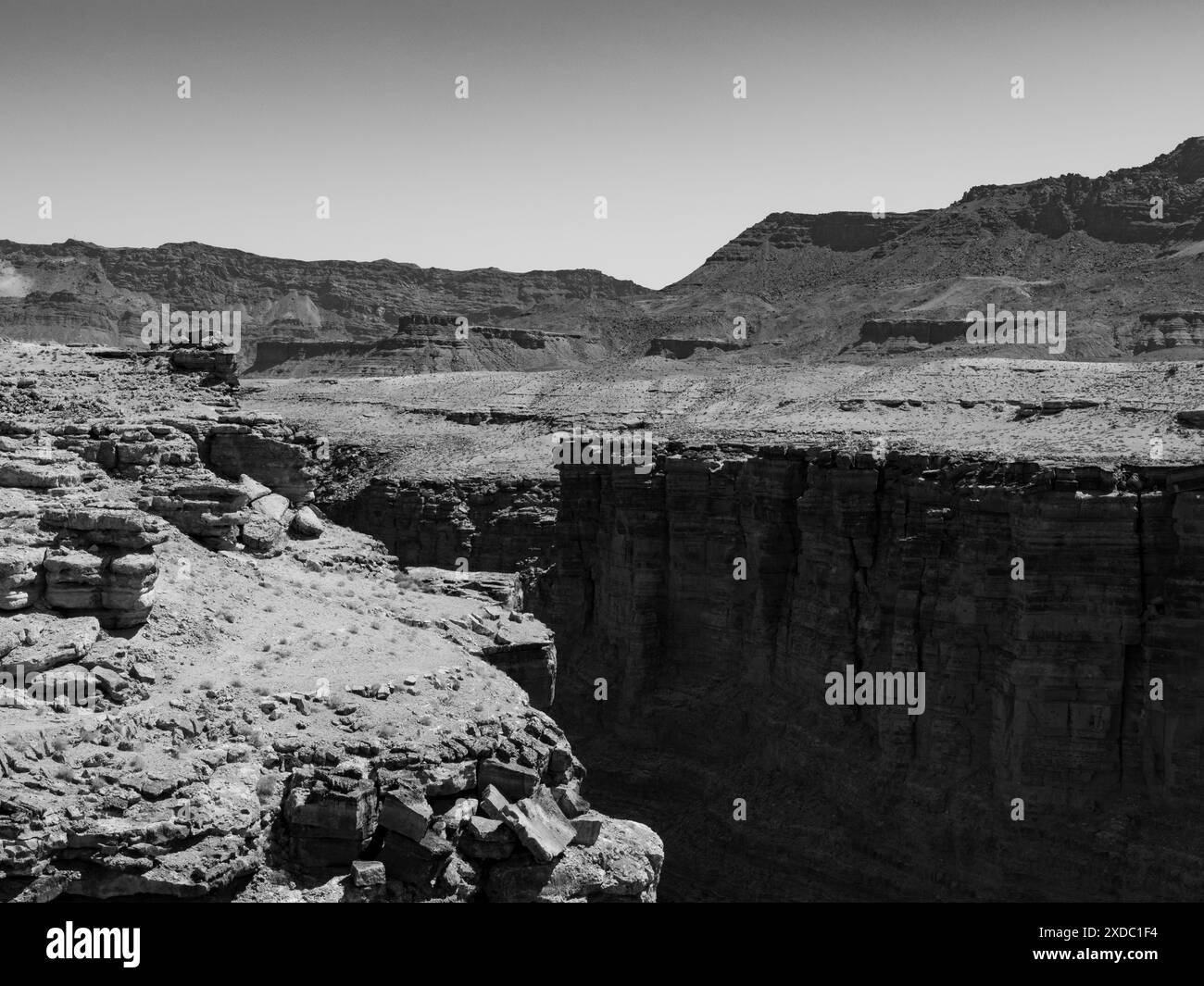 Parco nazionale del Grand Canyon dal versante nord Foto Stock
