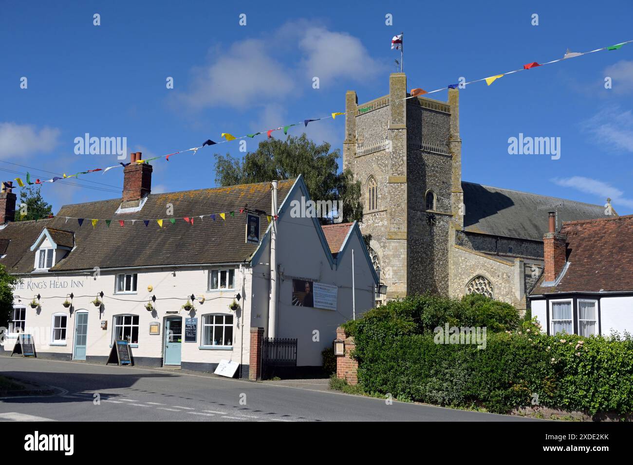 centro di orford, orford, suffolk, inghilterra Foto Stock