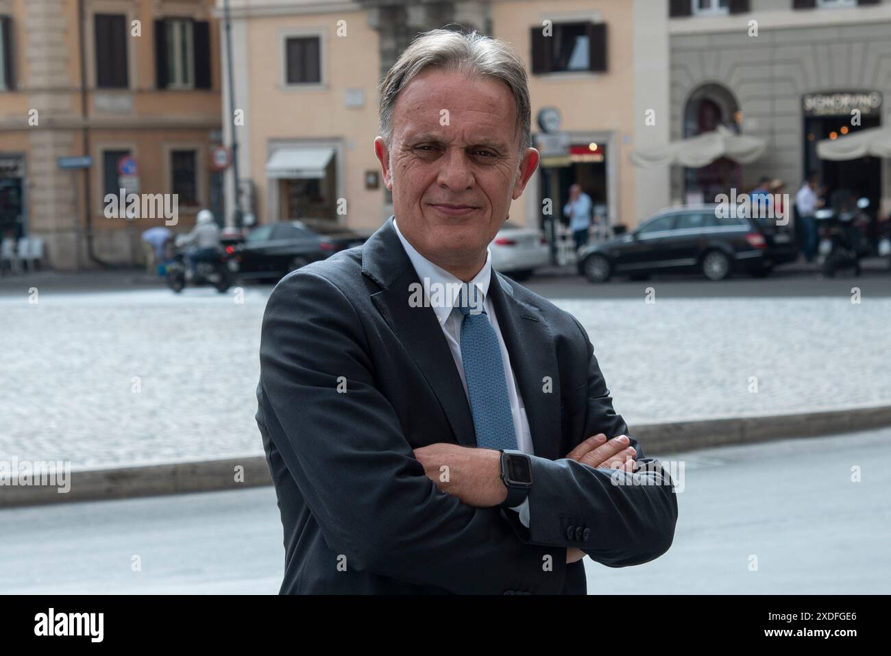 Roma, Italia. Nella foto Stefano Colasanti (Head of Wellmakers di BNP Paribas). SOLO PER USO EDITORIALE! NON PER USO COMMERCIALE! Foto Stock