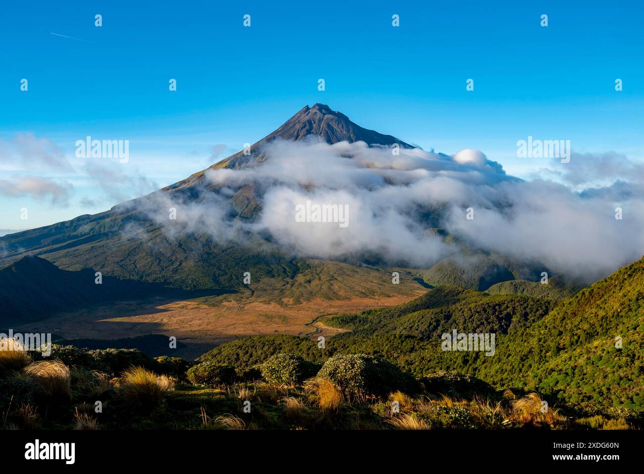 Mount Taranaki - Nuova Zelanda Foto Stock