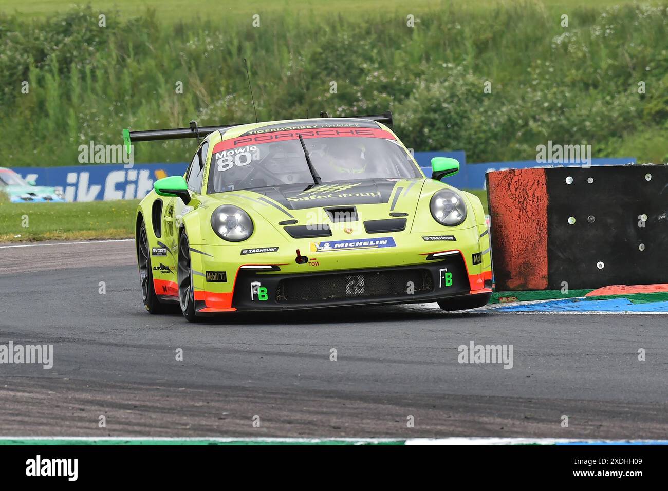 Lee Mowle, Team Parker Racing, Porsche 911 GT3 Cup, Porsche Carrera Cup Gran Bretagna 2024, una singola serie di marchi con tutti i piloti che pilotano Porsche 9 Foto Stock