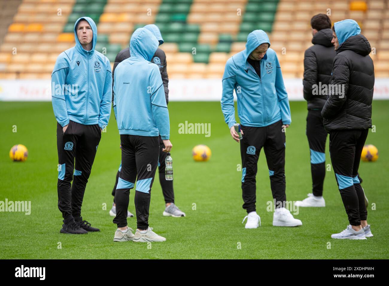 Adam Wharton dei Blackburn Rovers viene visto prima dello Sky Bet Championship match tra Norwich City e Blackburn Rovers a Carrow Road, Norwich, domenica 5 novembre 2023. (Foto: David Watts | mi News) crediti: MI News & Sport /Alamy Live News Foto Stock