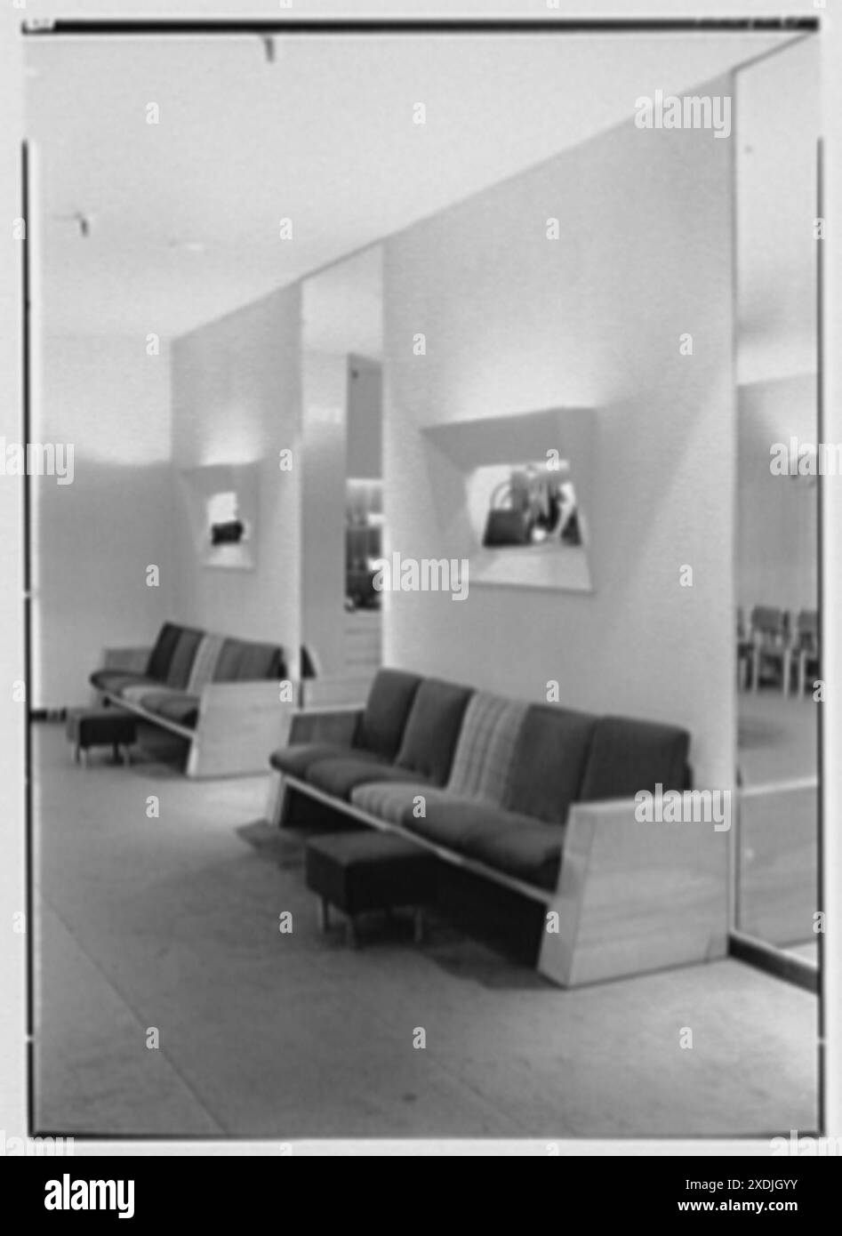 Guild House, affari su Tremont St., Boston, Massachusetts. Parete laterale. Collezione Gottscho-Schleisner Foto Stock