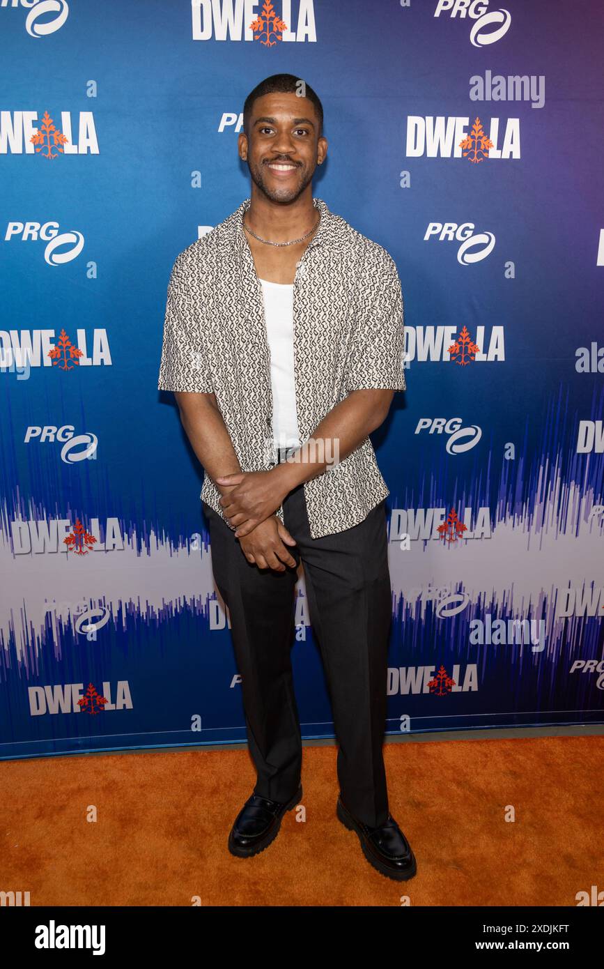 Los Angeles, Stati Uniti. 22 giugno 2024. Javier Green arriva al 27° Festival annuale "Dances with Films: LA" al TCL Chinese Theatres di Hollywood il 22 giugno 2024. Crediti: Vladimir Yazev/Alamy Live News Foto Stock