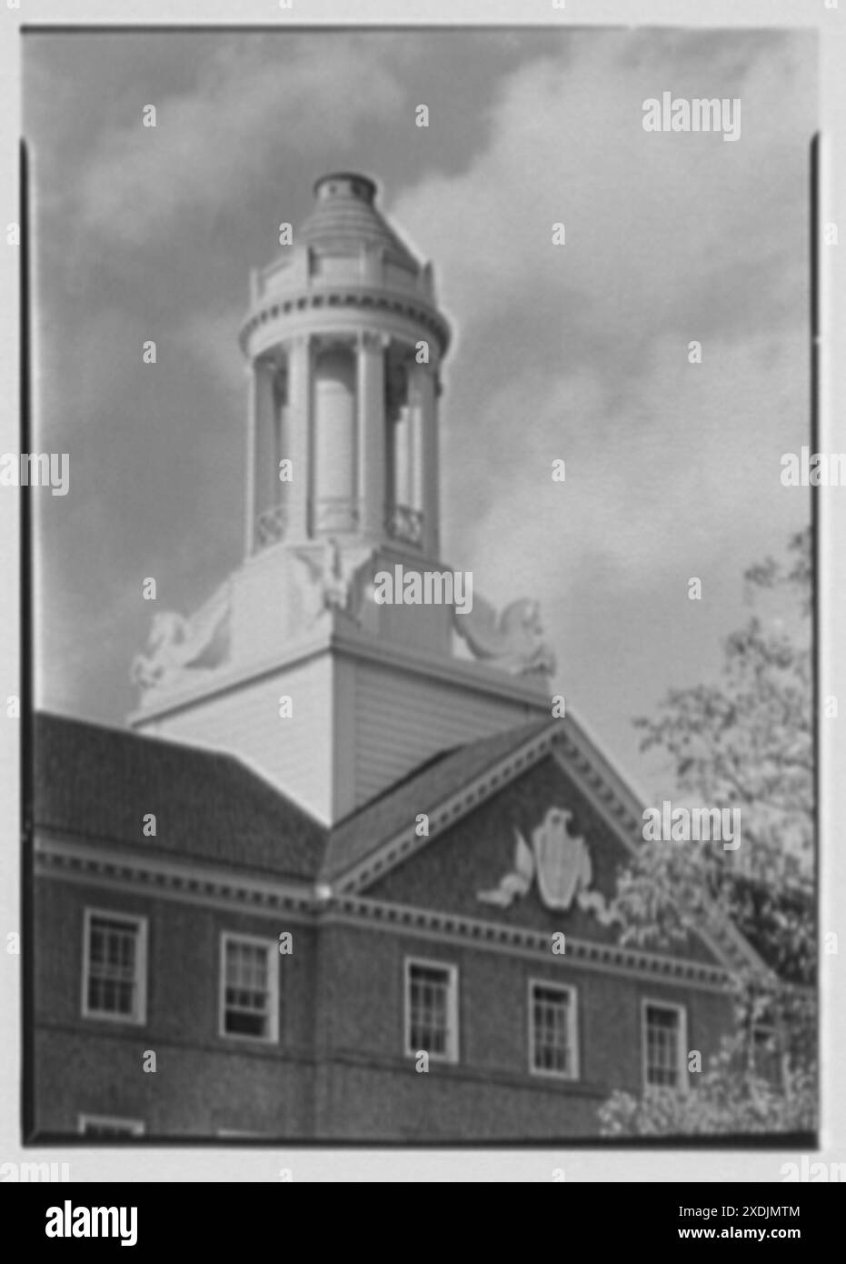 Reader's Digest, Chappaqua, New York. Cupola II, dettaglio. Collezione Gottscho-Schleisner Foto Stock