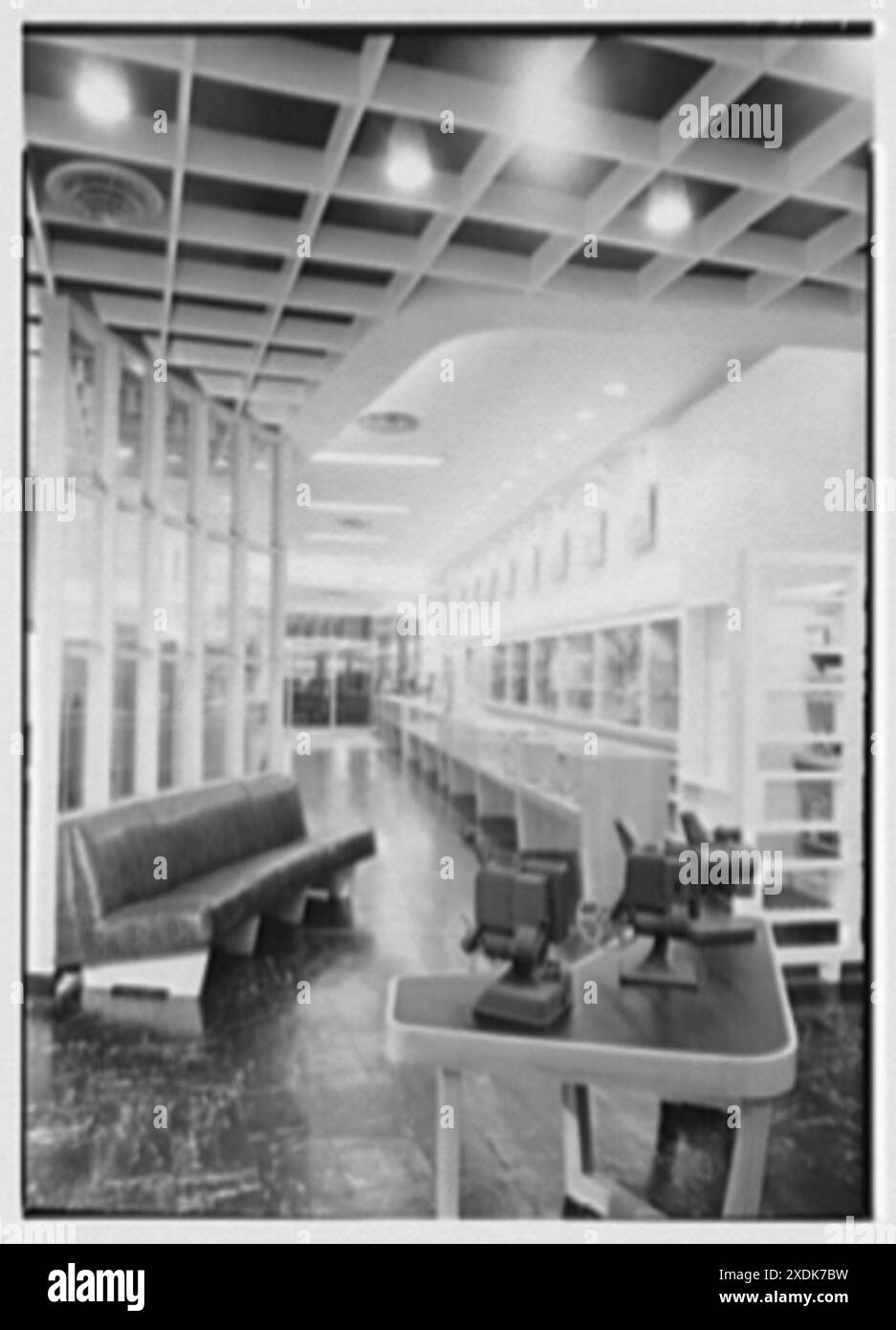 Kodaks Photo Art Co., azienda al 33 di W. State St., Trenton, New Jersey. Vista frontale dalla parte posteriore I. Gottscho-Schleisner Collection Foto Stock