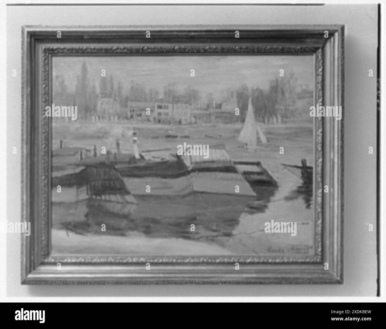 Il signor e la signora H.O. Frelinghuysen, residenza a far Hills, New Jersey. Collezione Monet I. Gottscho-Schleisner Foto Stock