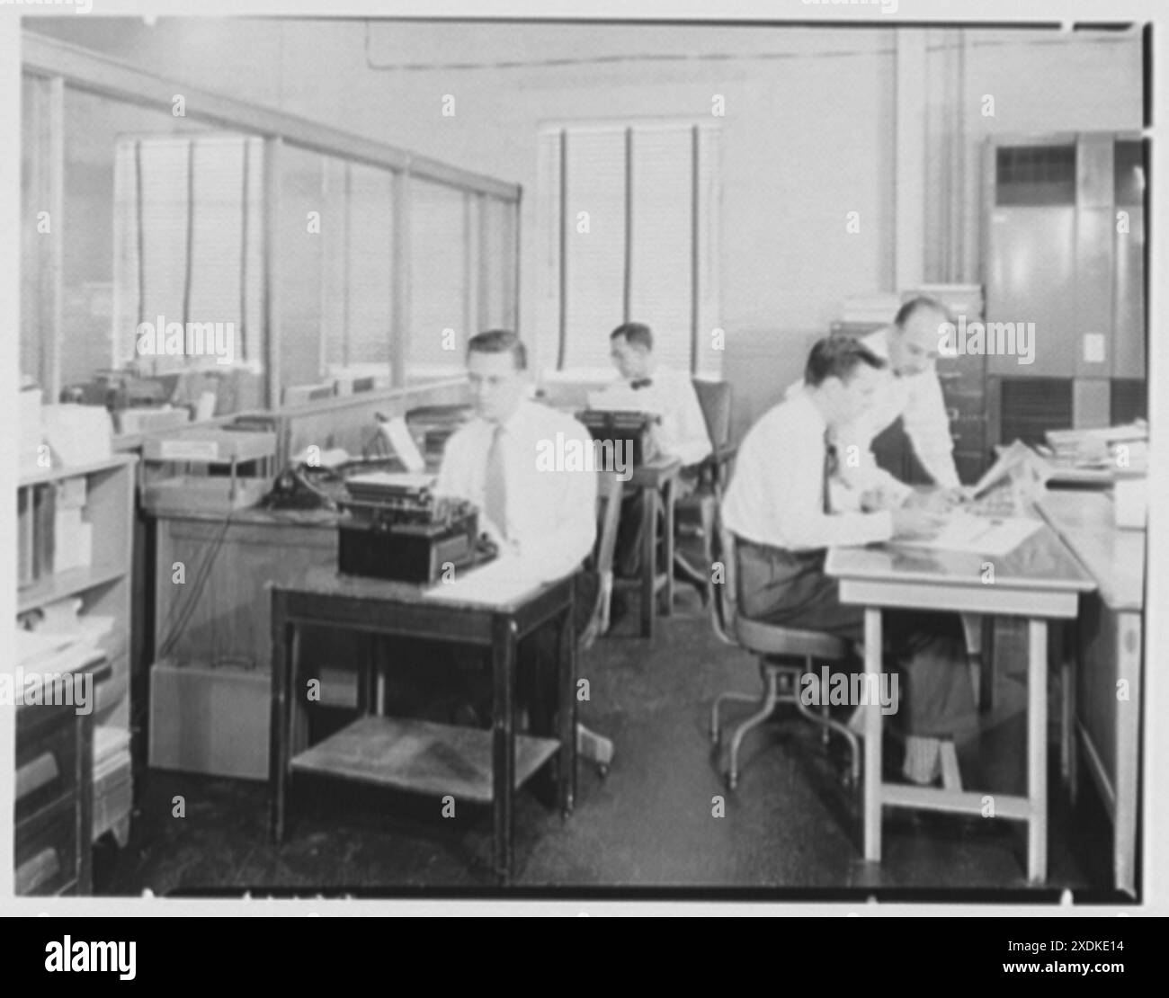 Corydon M. Johnson. Arte e copia. Collezione Gottscho-Schleisner Foto Stock