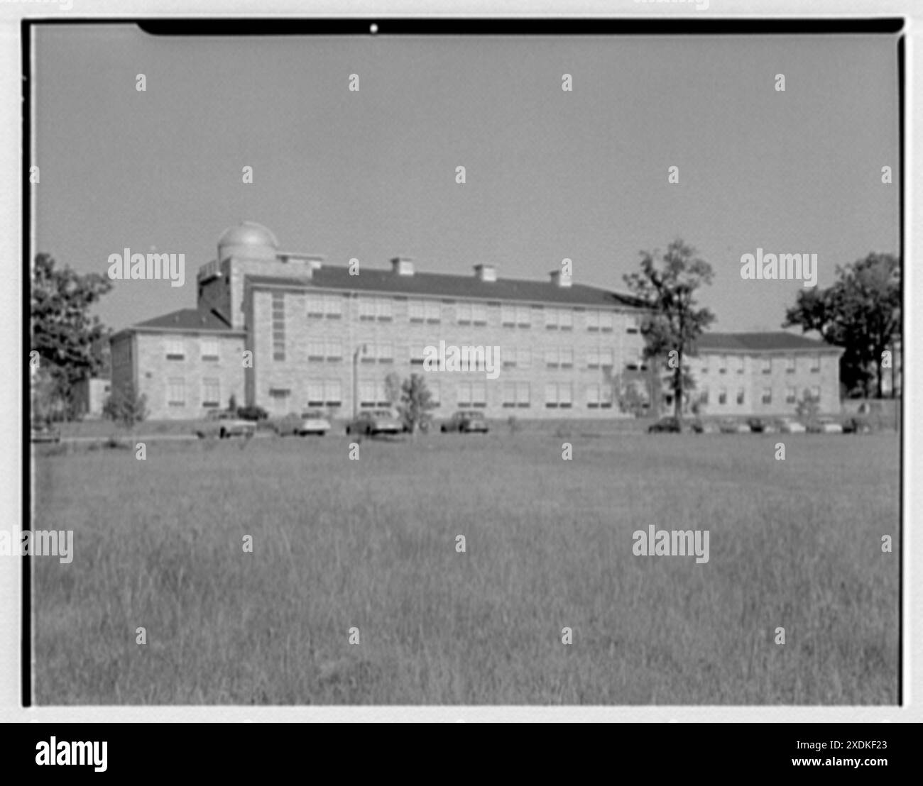 Goucher College, Towson, Maryland. Edificio scientifico II. Collezione Gottscho-Schleisner Foto Stock