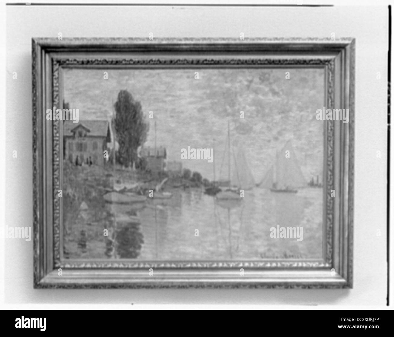 Il signor e la signora H.O. Frelinghuysen, residenza a far Hills, New Jersey. Collezione Monet II. Gottscho-Schleisner Foto Stock