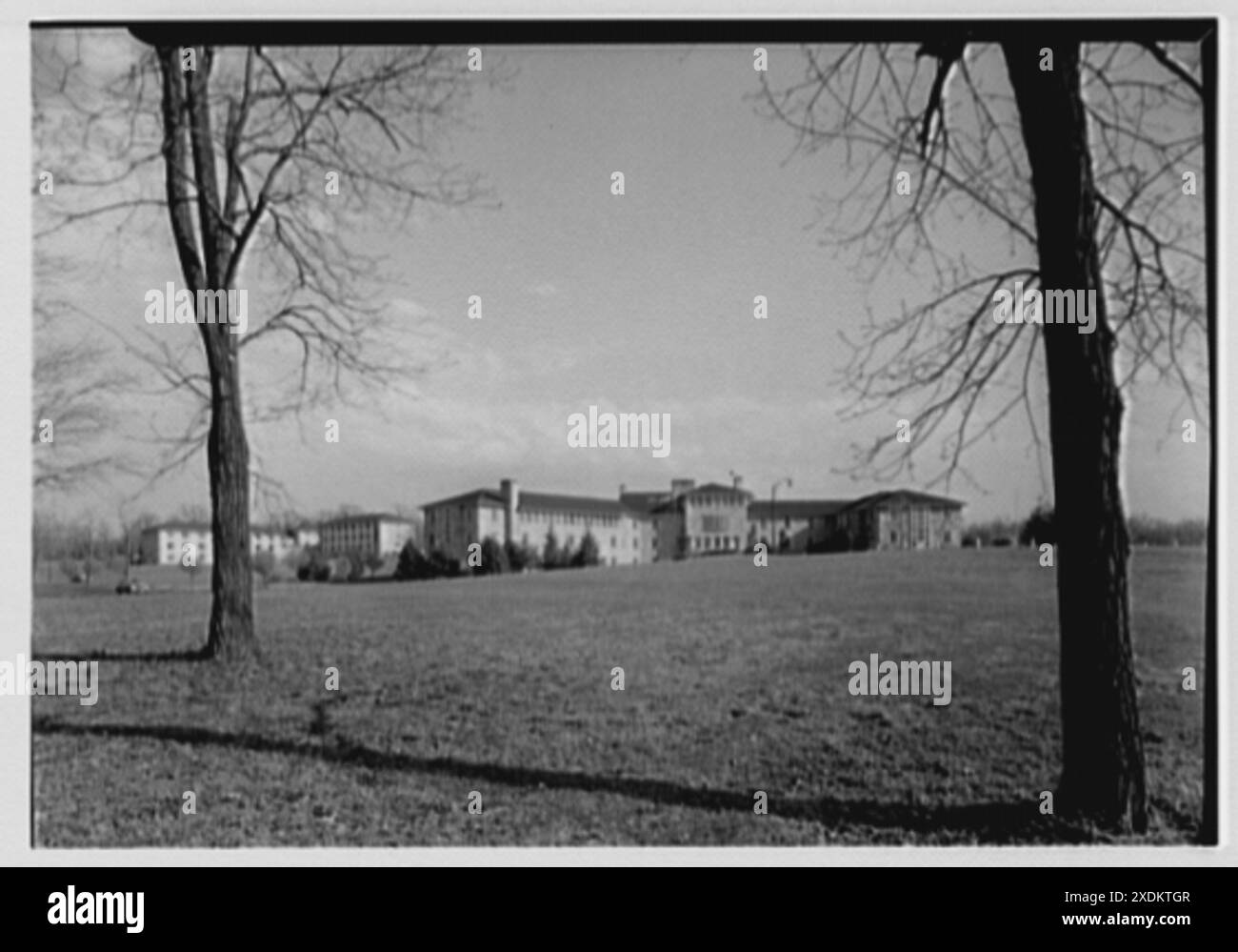 Goucher College, Towson, Maryland. Visualizza III. Collezione Gottscho-Schleisner Foto Stock