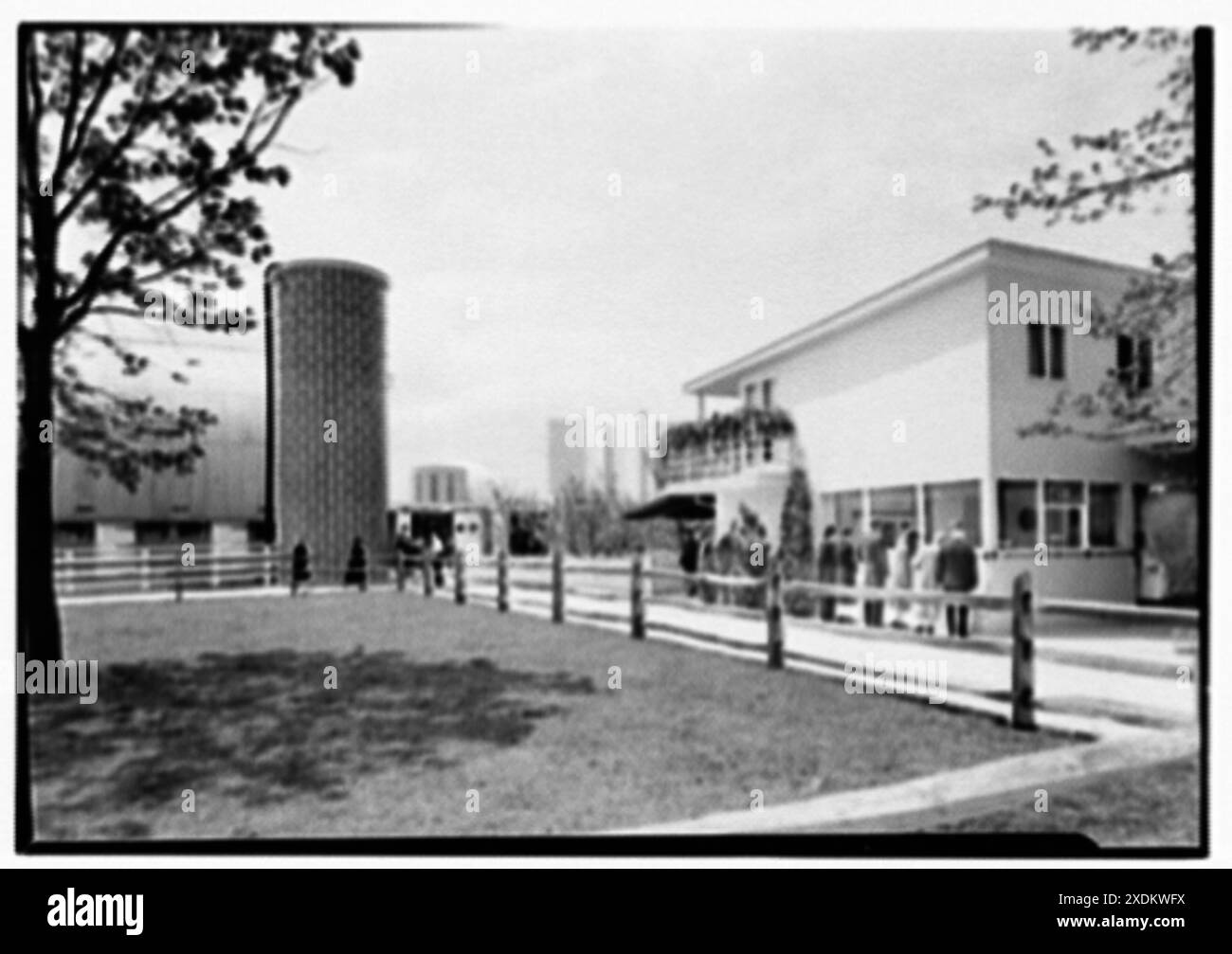 Fiera mondiale, fattoria elettrica. Visualizza la collezione I. Gottscho-Schleisner Foto Stock
