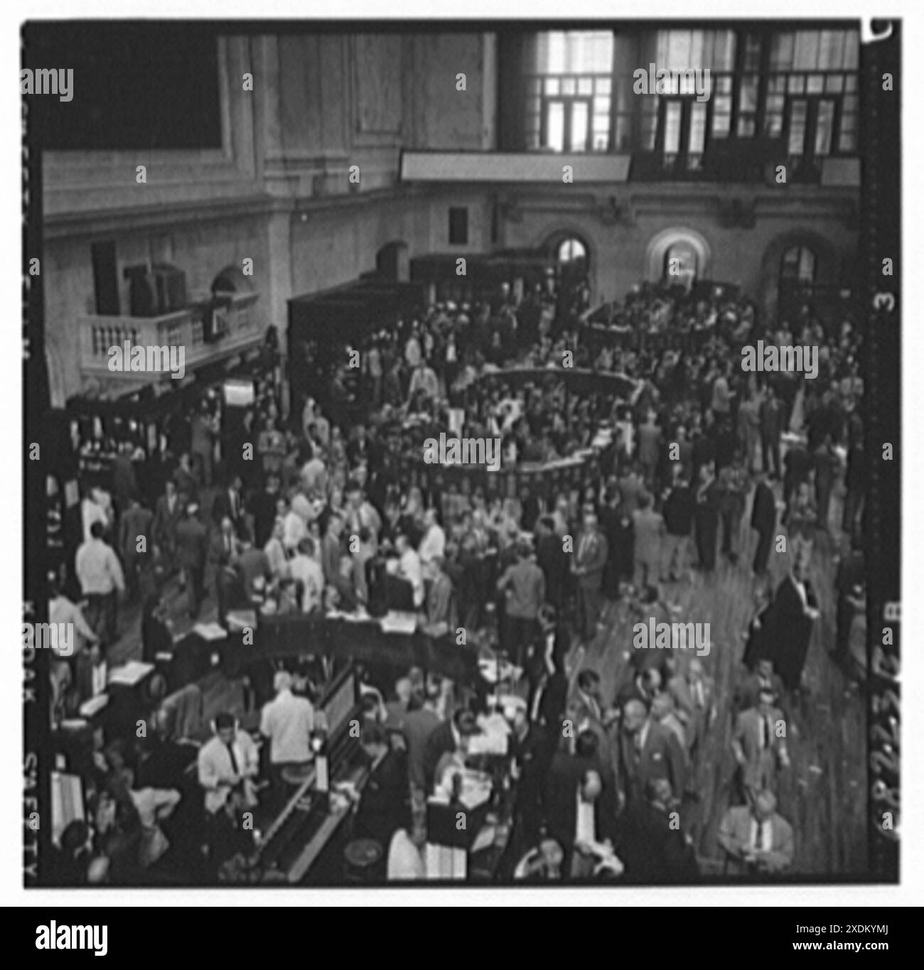 Borsa di New York. Trading Floor V. Gottscho-Schleisner Collection Foto Stock