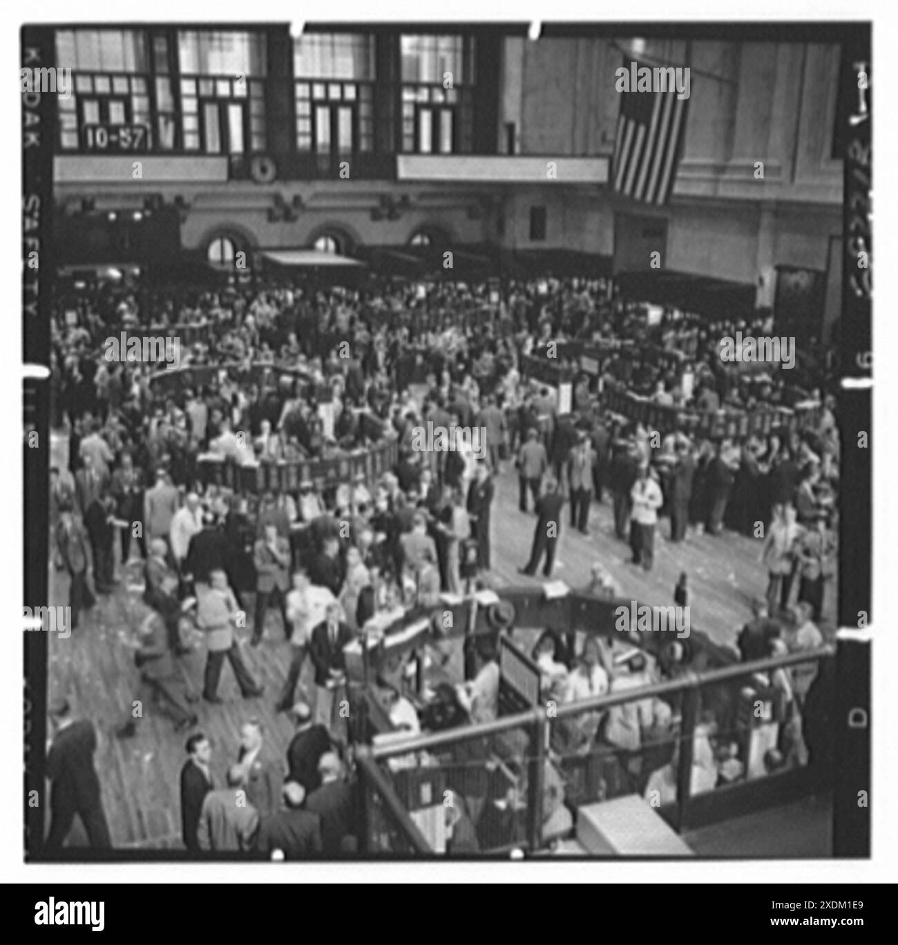 Borsa di New York. Piano commerciale III. Collezione Gottscho-Schleisner Foto Stock