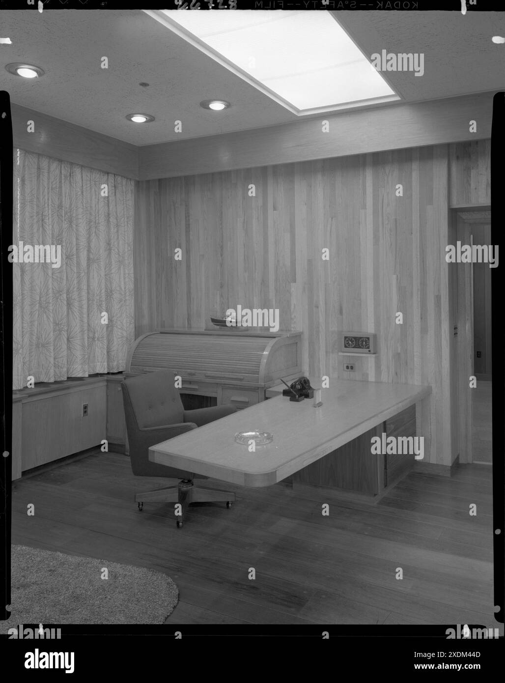 Becton Dickinson, Rutherford, New Jersey. Ufficio del signor Dickinson IV. Collezione Gottscho-Schleisner Foto Stock